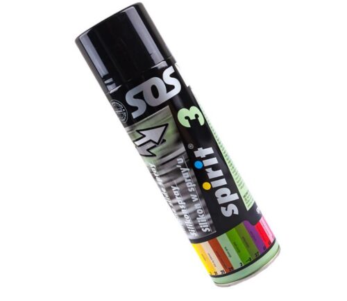 Siliconen spray smeren van garen